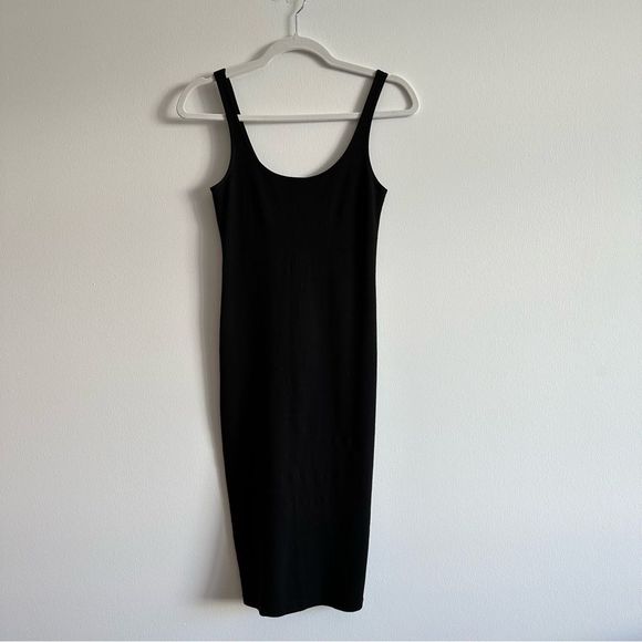 Forever 21 | Midi Dress in Black (Size Small) - Picture 2 of 4